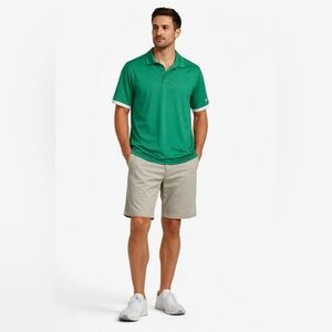 Nike Men’s Classic Golf Tour Performance Dri-fitShort Sleeve Green Shirt Large